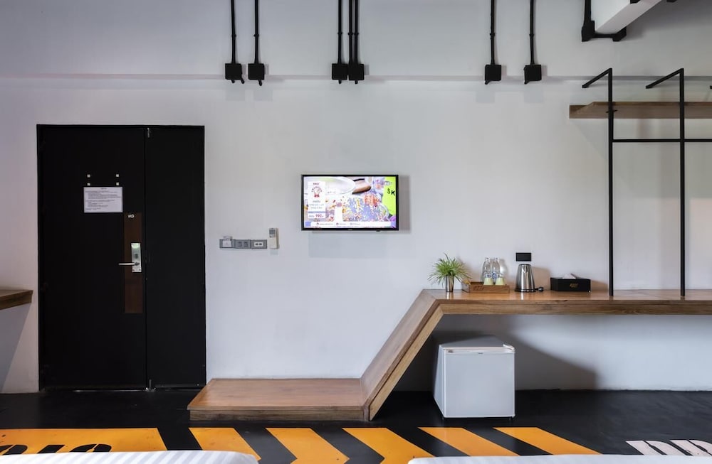 the velos hotel and bmx pump track