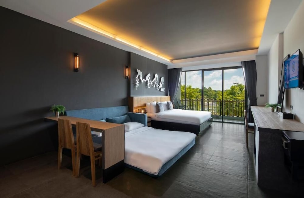 the velos hotel and bmx pump track