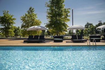 the velos hotel and bmx pump track