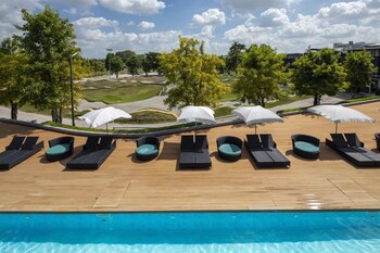 the velos hotel and bmx pump track