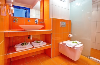 the blue apartments and beach