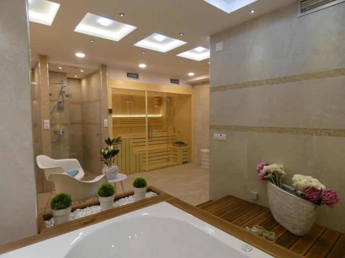 villa natural wood