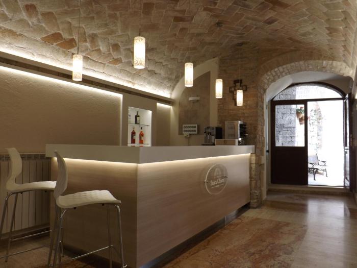 veduta camere santa chiara