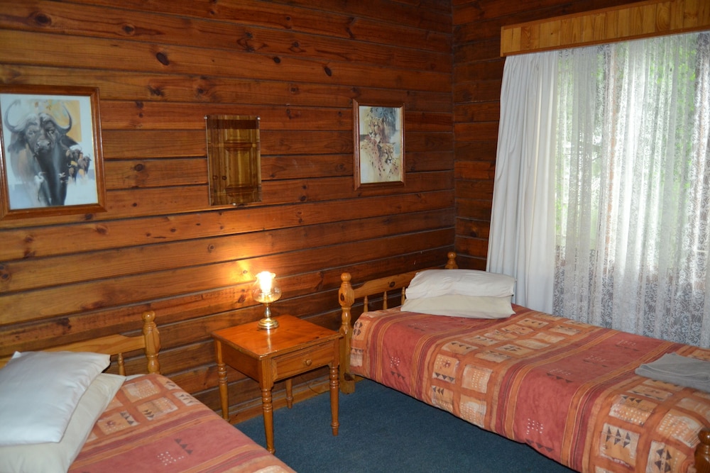 log cabin and settlers village