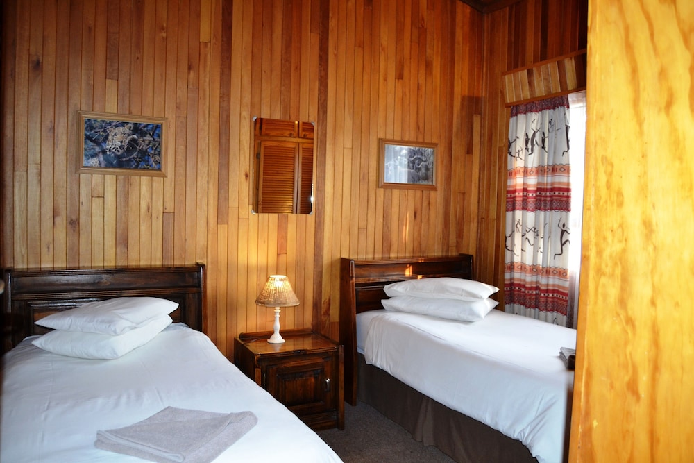 log cabin and settlers village