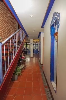 hotel azul de la plaza