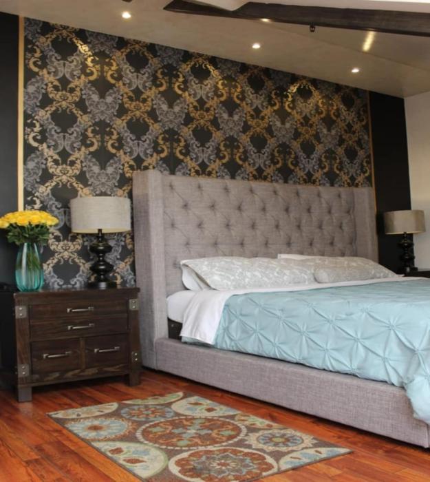 hotel azul de la plaza