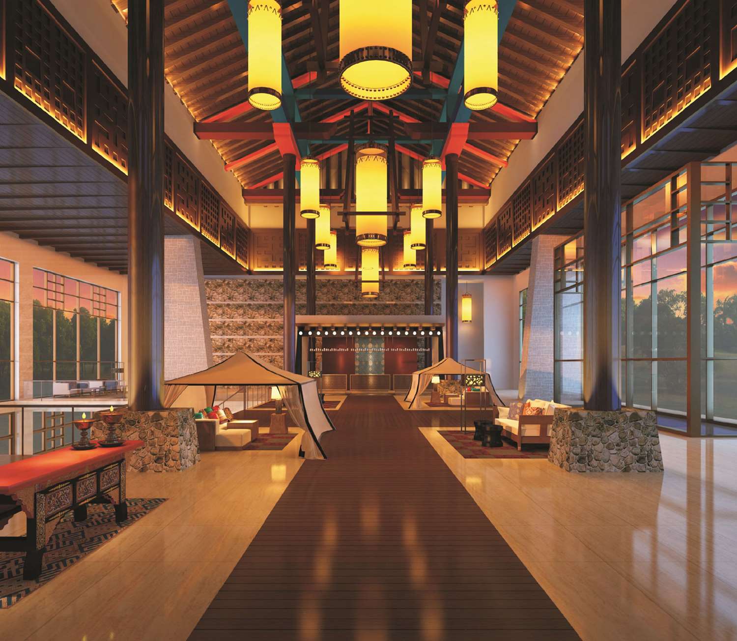 hilton linzhi resort