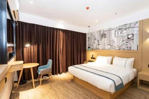 city comfort inn yulin wenhua square wanda plaza