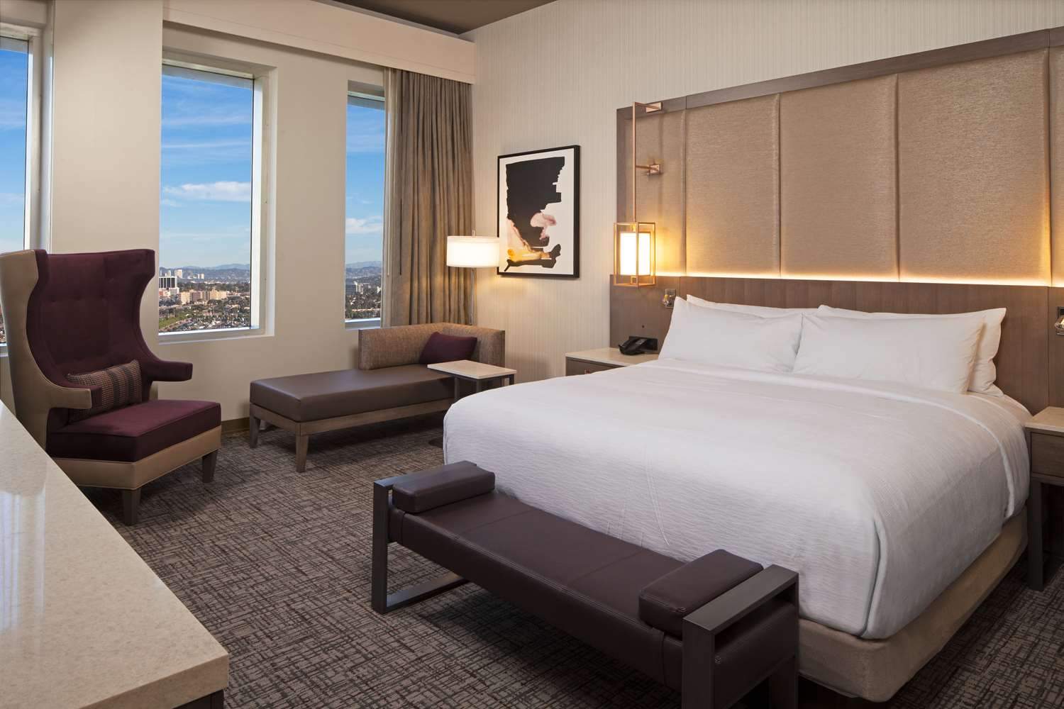 h hotel los angeles curio collection by hilton