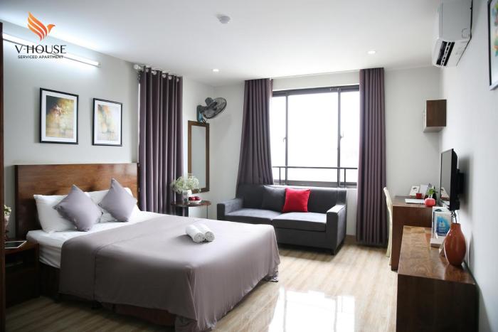 v house 6 serviced apartment