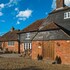green farmhouse