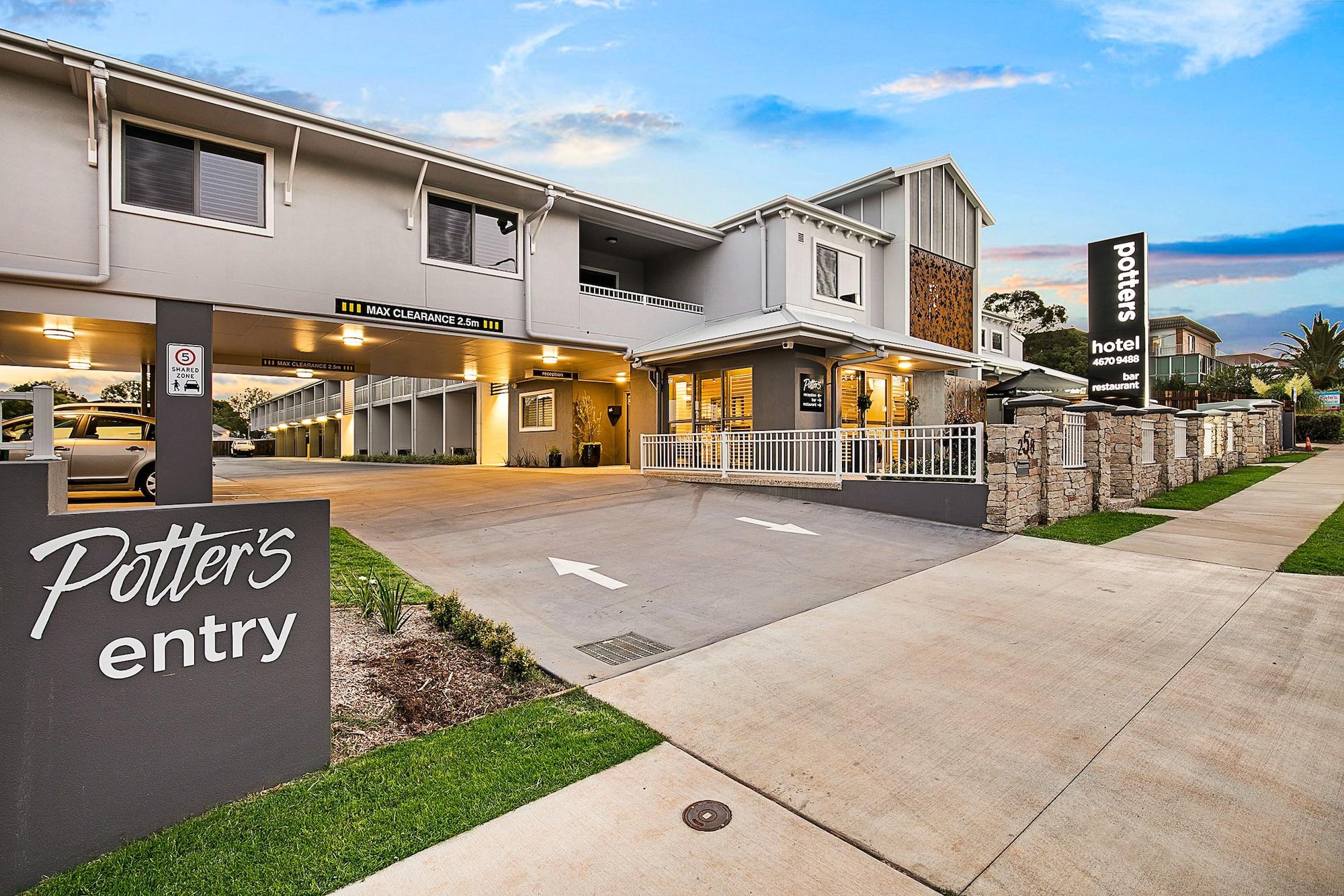 potters toowoomba hotel