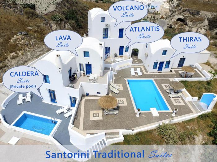 santorini traditional suites
