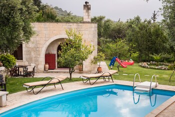 villa aloni traditional stone villa with nice view pool and garden