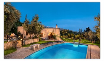 villa aloni traditional stone villa with nice view pool and garden
