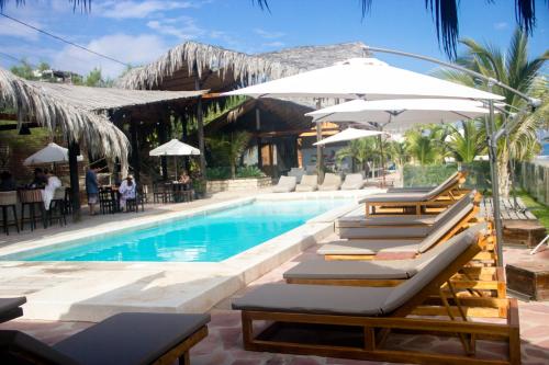 hoja de palma bungalows