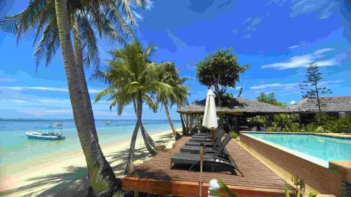 romantic beach villas siargao island