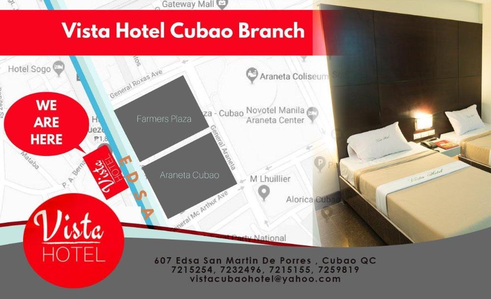 vista hotel cubao