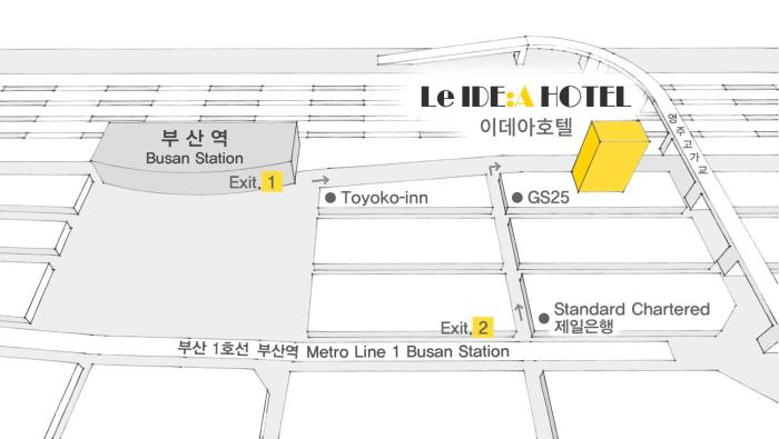 le idea hotel busan station