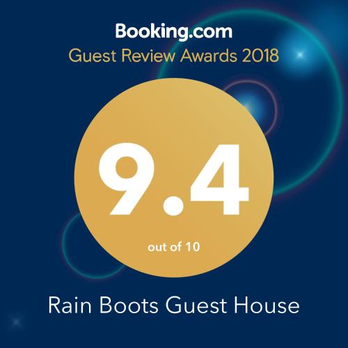rain boots guest house