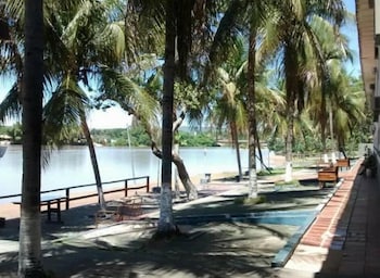 hotel pintado azul