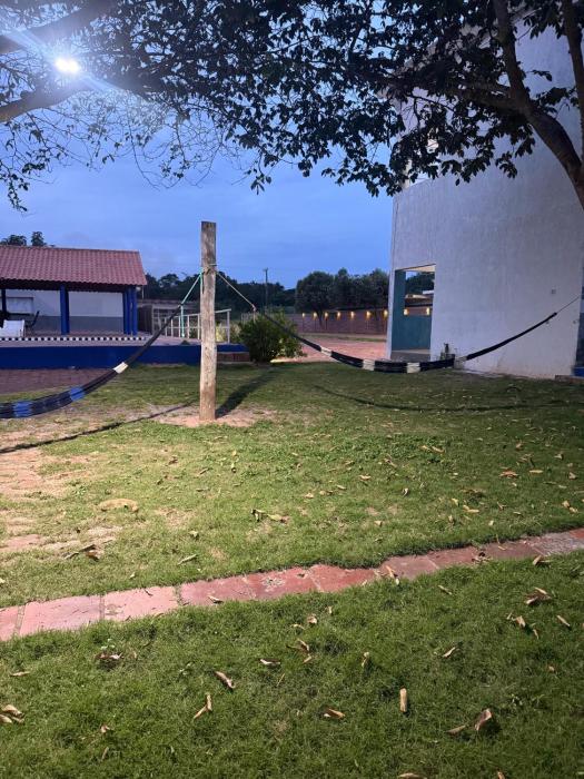 hotel pintado azul