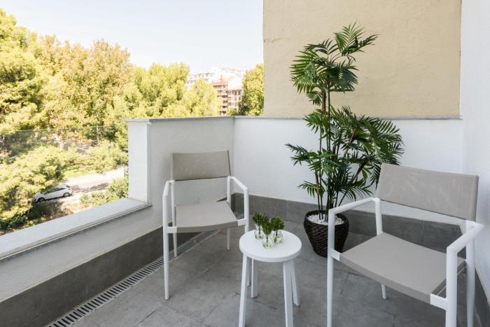 plaza espana skyline