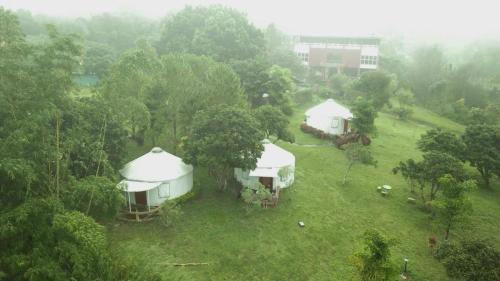 the natural yurt resort at khao kho