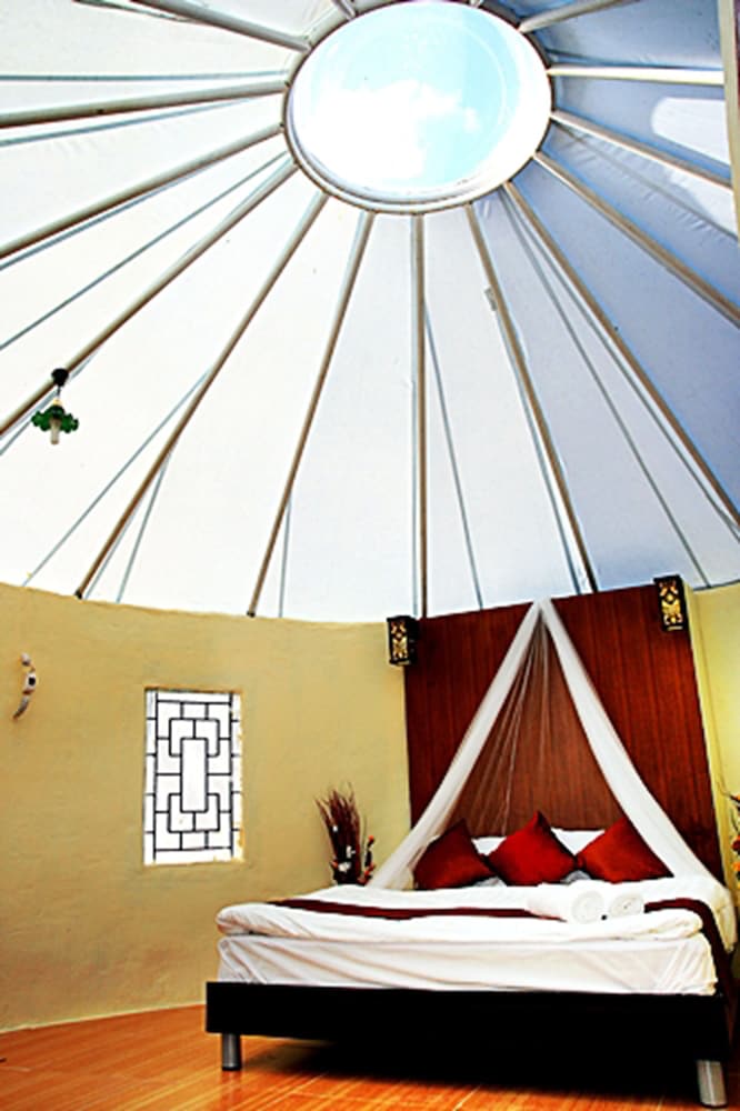 the natural yurt resort at khao kho