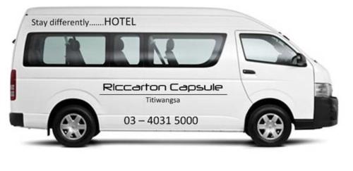 riccarton capsule hotel