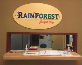 rainforest budget stay