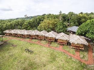 9 huts on a hill