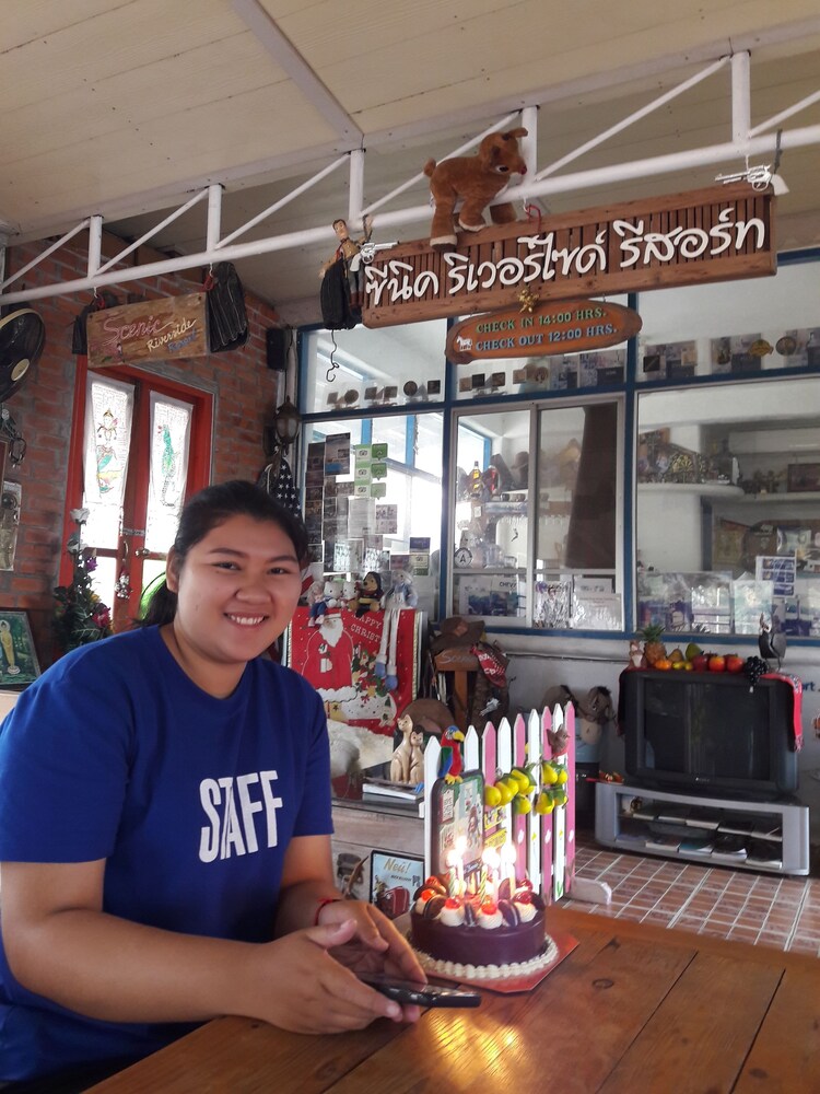 scenic riverside resort