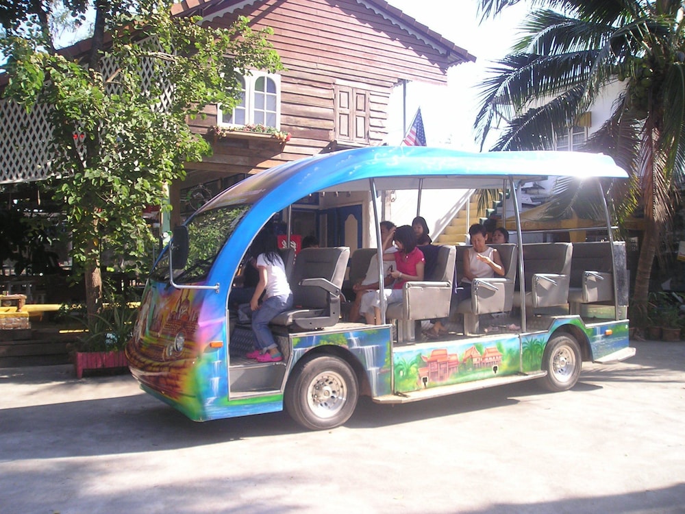 scenic riverside resort