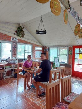 scenic riverside resort