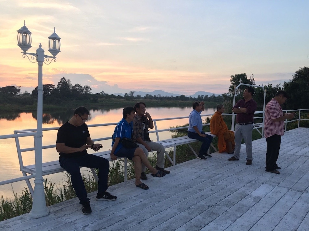 scenic riverside resort