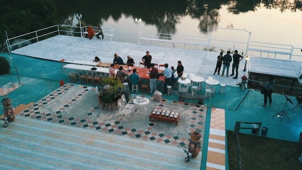 scenic riverside resort