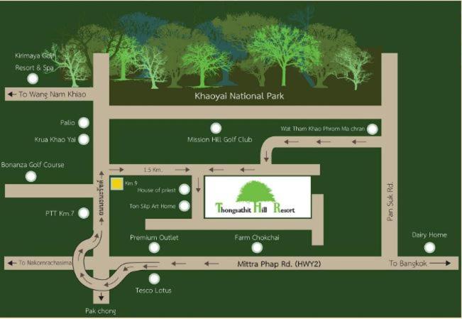 thongsathit hill resort khao yai