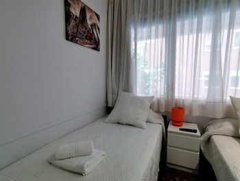 barcelona city street hostal