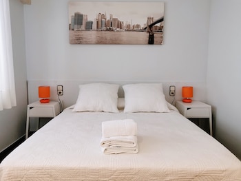 barcelona city street hostal