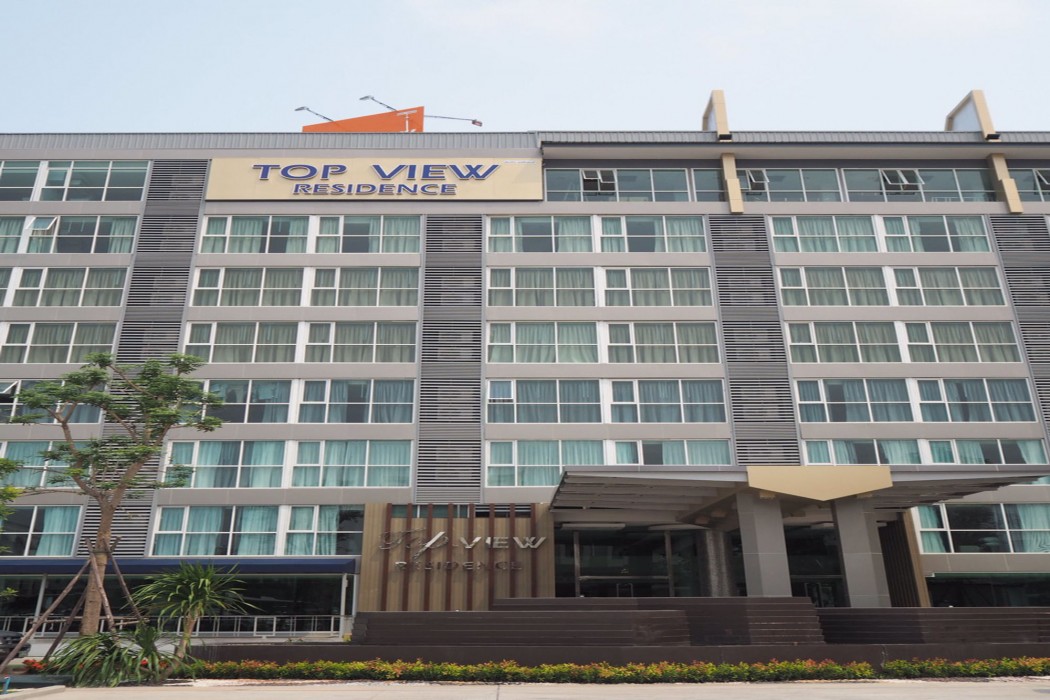 top view hotel