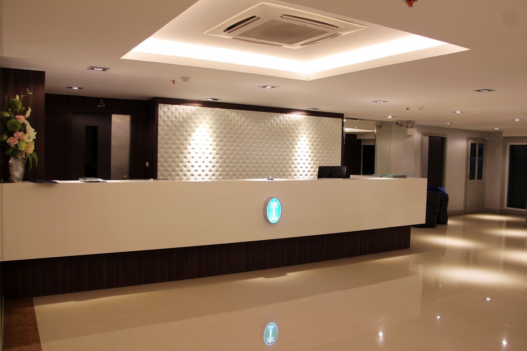 top view hotel