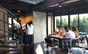 the logbook room and cafe