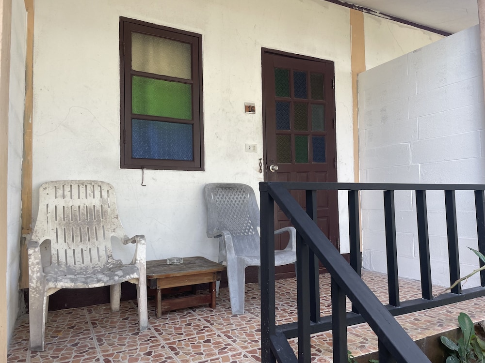 lonely beach pool resort