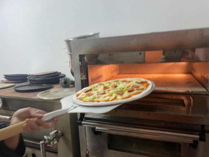 lonely beach pool resort