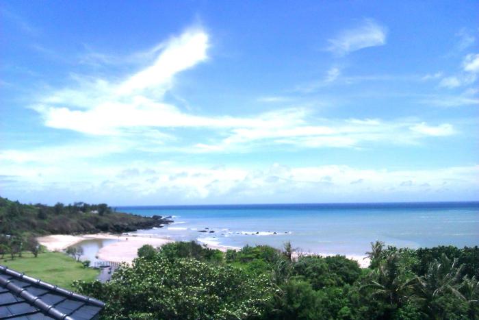 island on the sea