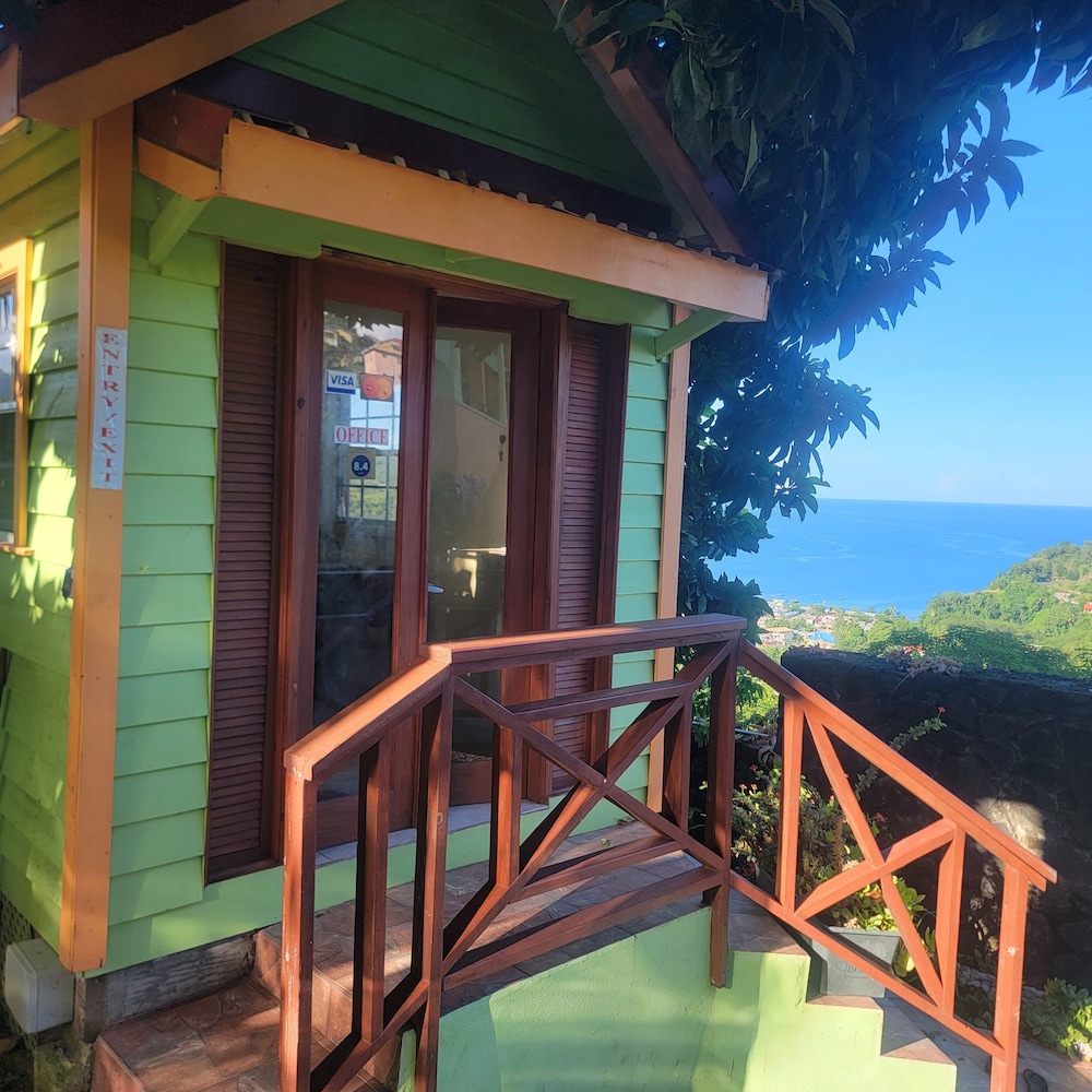 tropical paradise view