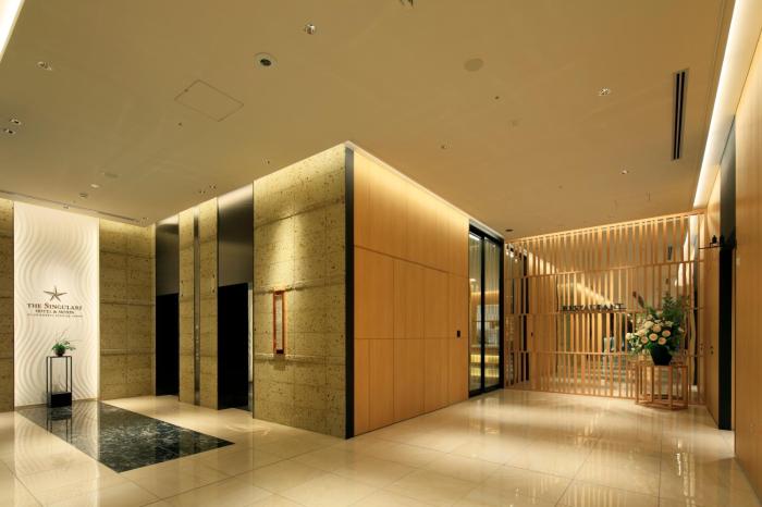 the singulari hotel and skyspa at universal studios japan