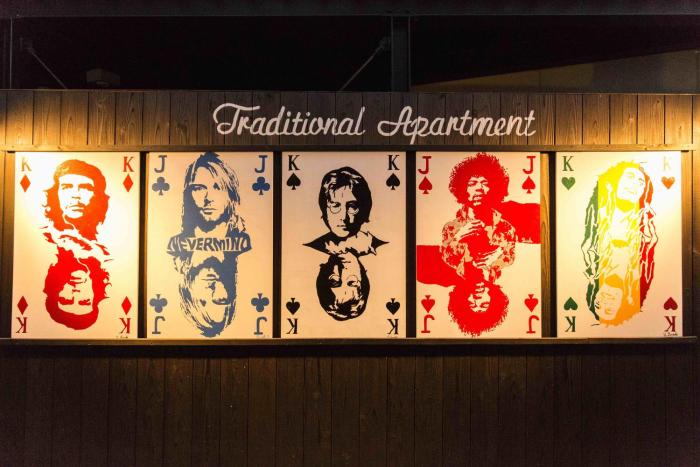 traditional apartment hostel